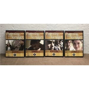 Lot of 4 Parenting Your Teenager by Drs. Les & Leslie Parrott DVDs Bluefish TV
